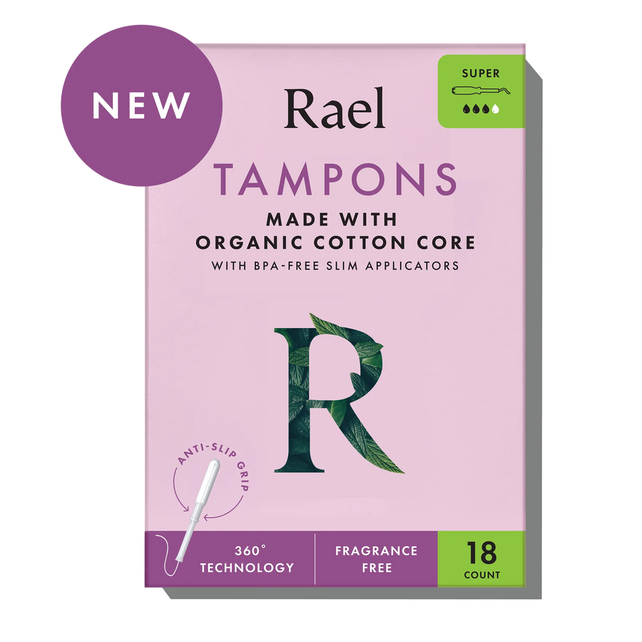 Super Slim Applicator Tampons Made With Organic Cotton Q3