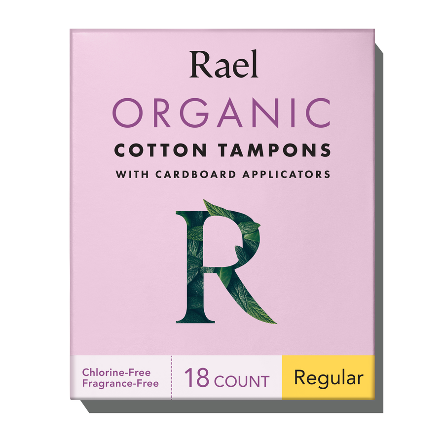 Regular Cardboard Applicator Tampons Made With Organic Cotton R8