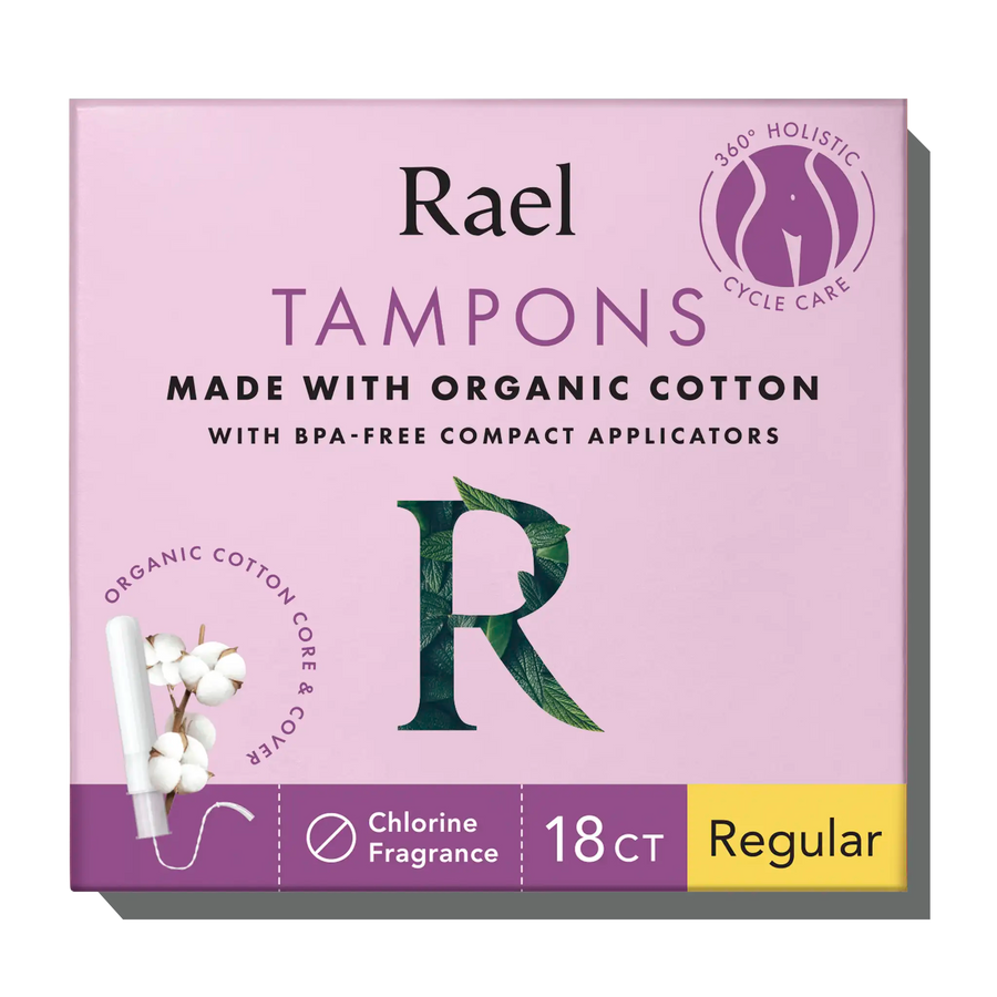Regular Compact Tampons Made With Organic Cotton R7