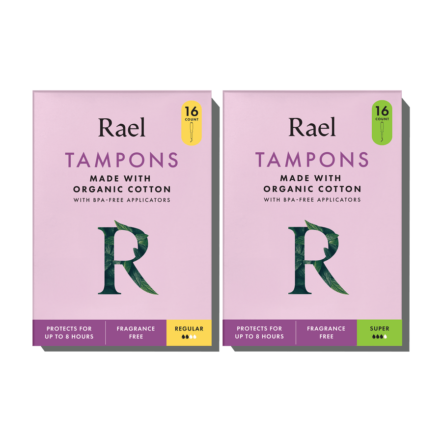 Tampon Variety Pack Made With Organic Cotton R3